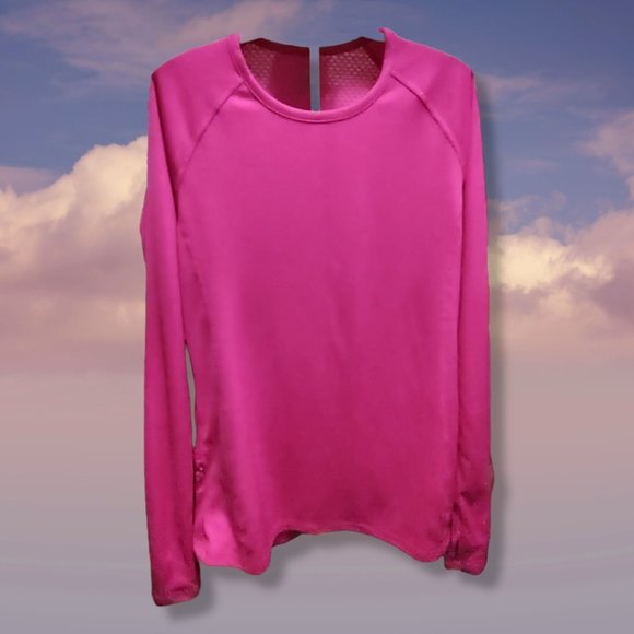 C9 by Champion Duo-Dry long-sleeve magenta pullover, size XS - Picture 1 of 6